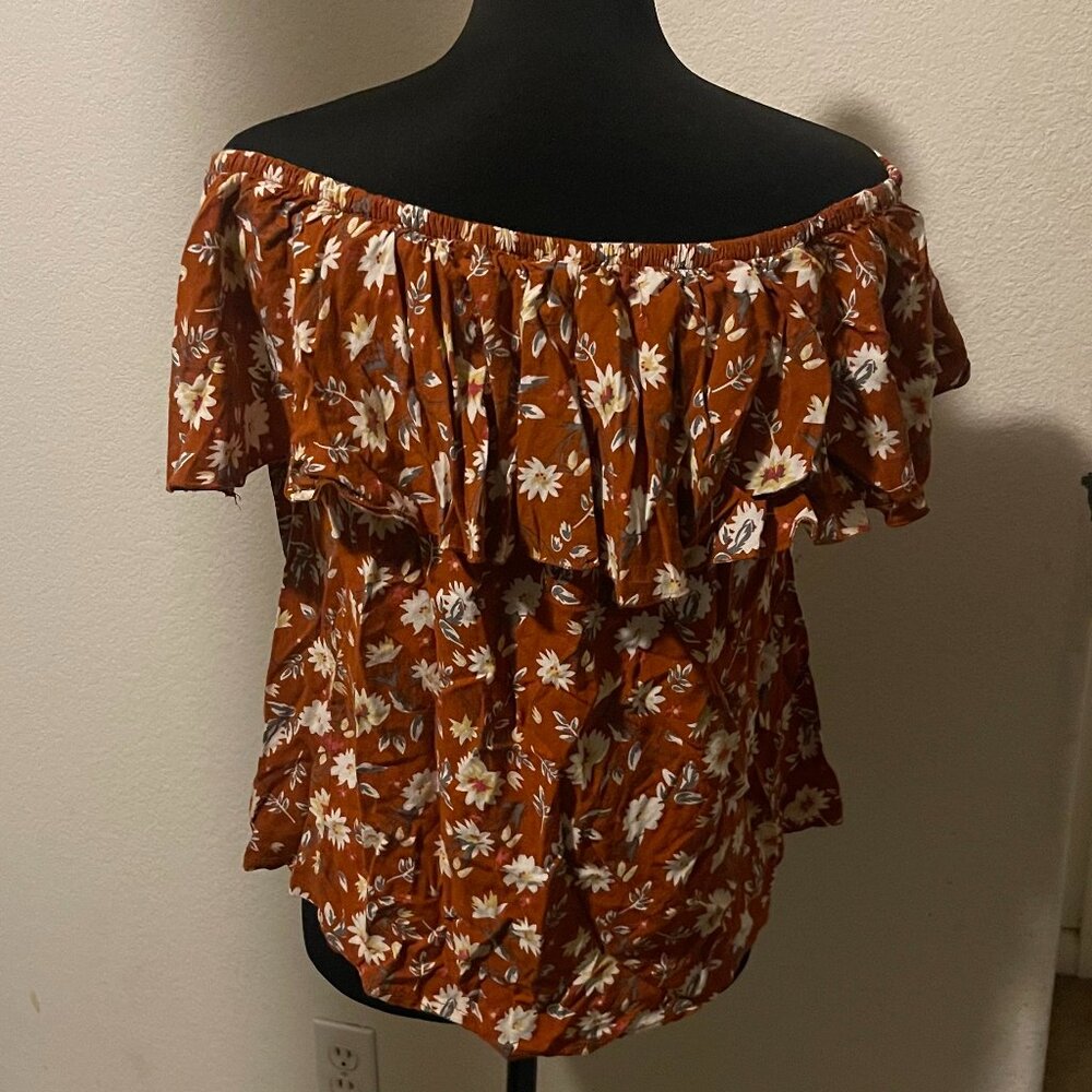 MISS LILI FLORAL FALL/SPRING TOP